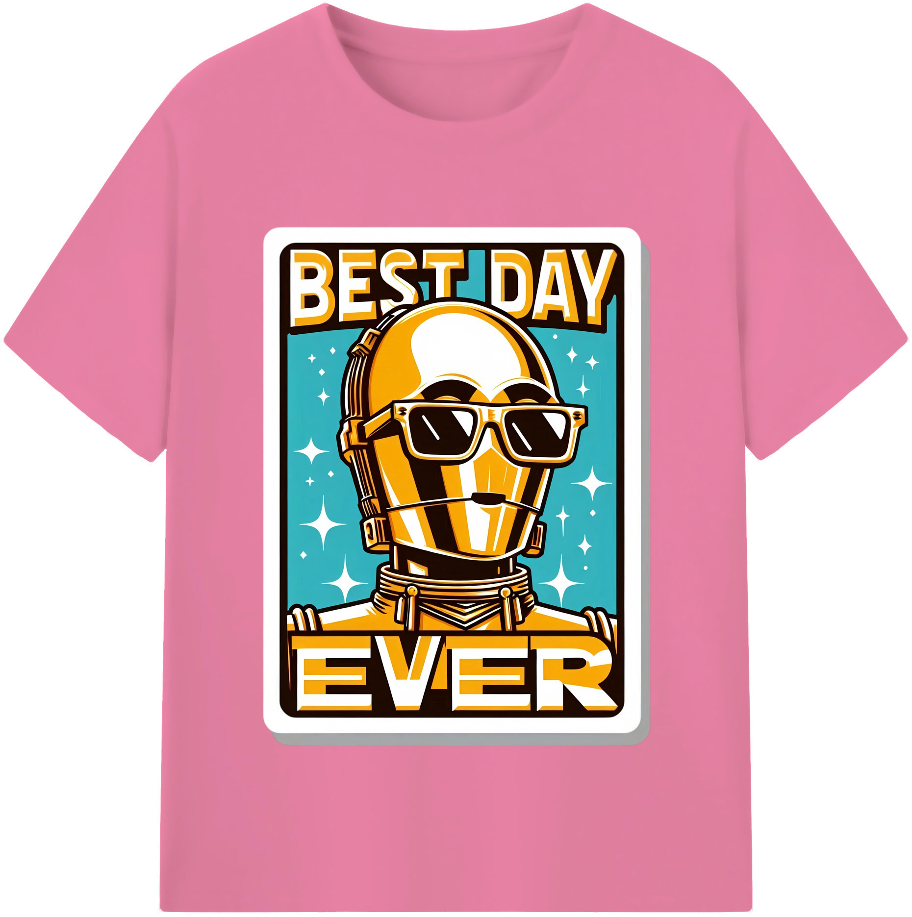 （画像用） スター・ウォーズ Star Wars 綿100％半袖Tシャツ（フロントプリント）